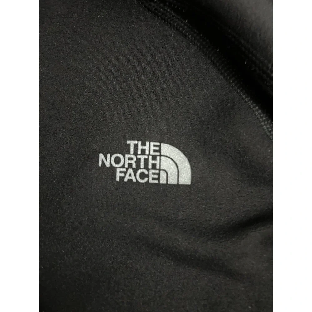 The North Face Women's Quarter-Zip Pullover- Black Reflective M